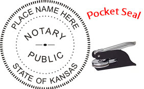 Kansas Notary Pocket Seal