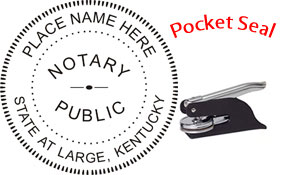 Kentucky Notary Pocket Seal