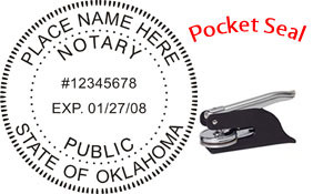 Oklahoma Notary Pocket Seal