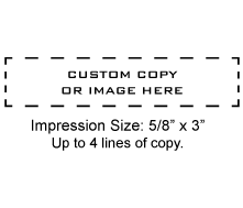 MAXSTAMP-SI25 - MaxStamp SI-25 Self-Inking Stamp