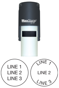 MaxStamp C-12 Self-Inking Stamp