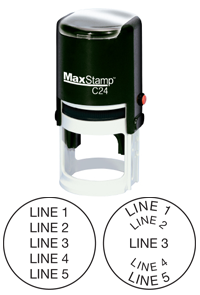 MaxStamp C-24 Self-Inking Stamp