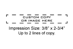 SHINYS-831 - Shiny Printer S-831 Self-Inking Stamp