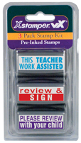 3 Pack Teacher Stamps (#35170, 35171, 35172)